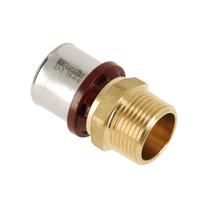 Bonfix raccord mâle x connexion à sertir alu | 1 x 32