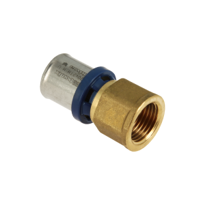Bonfix raccord femelle x connexion à sertir alu - manchon fileté | 3/4 x 20