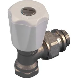 Robinet de radiateur équerre 16 mm x 1/2"